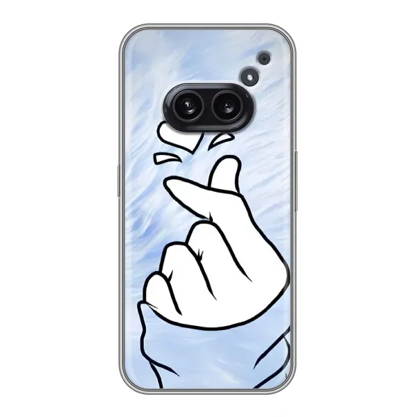 Чехол с рисунком «Сердечка знак» для Nothing Phone 2a Чехол с рисунком «Сердечка знак» для Nothing Phone 2a