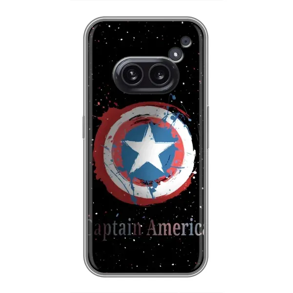 Чехол с рисунком «Щит Капитана» для Nothing Phone 2a Чехол с рисунком «Щит Капитана» для Nothing Phone 2a