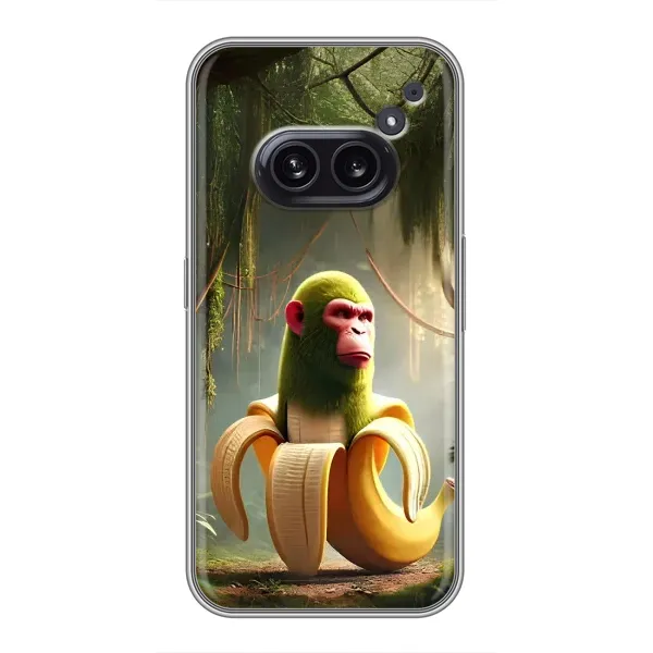 Чехол с рисунком «Шимпанзини бананини» для Nothing Phone 2a Чехол с рисунком «Шимпанзини бананини» для Nothing Phone 2a