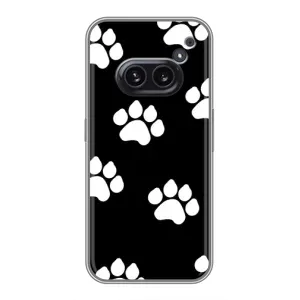 Бампер для Nothing Phone 2a с картинкой "Песики" (Следы собак)