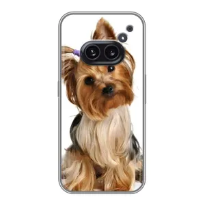 Чехол (ТПУ) Милые собачки для Nothing Phone 2a (Собака Терьер)
