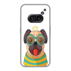 Бампер для Nothing Phone 2a с картинкой "Песики" (Собака Король)