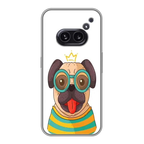 Чехол с рисунком «Собака Король» для Nothing Phone 2a Чехол с рисунком «Собака Король» для Nothing Phone 2a
