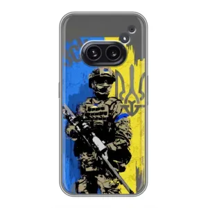 Чехлы с принтом (Воины ЗСУ) для Nothing Phone 2a (Солдат ЗСУ)