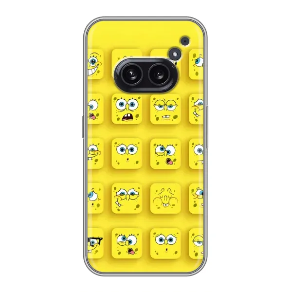 Чехол с рисунком «Спанч-БОБ» для Nothing Phone 2a Чехол с рисунком «Спанч-БОБ» для Nothing Phone 2a