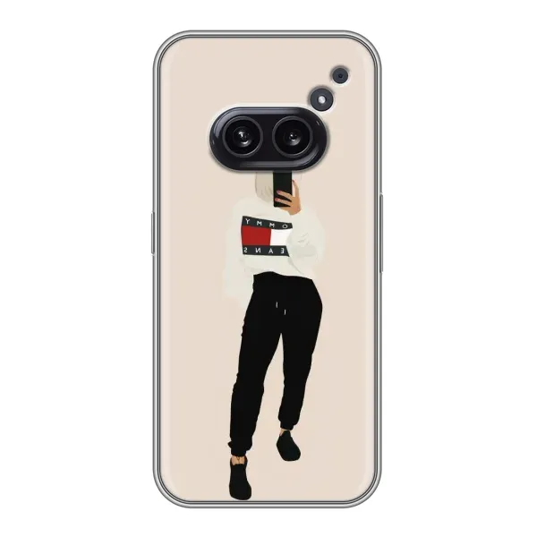 Чехол с рисунком «Стильная» для Nothing Phone 2a Чехол с рисунком «Стильная» для Nothing Phone 2a