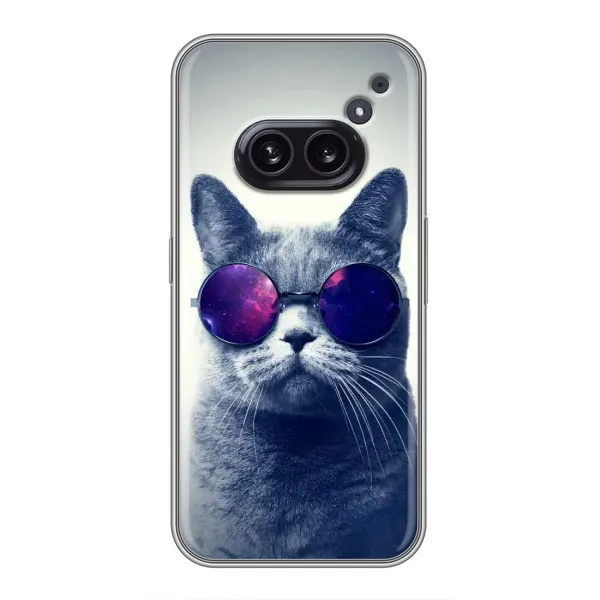 Чехол с рисунком «Стильный КОТ» для Nothing Phone 2a Чехол с рисунком «Стильный КОТ» для Nothing Phone 2a