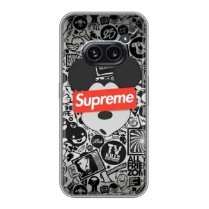 Чехол с Брендами одежды на Насинг Фон 2а (Supreme Маус)