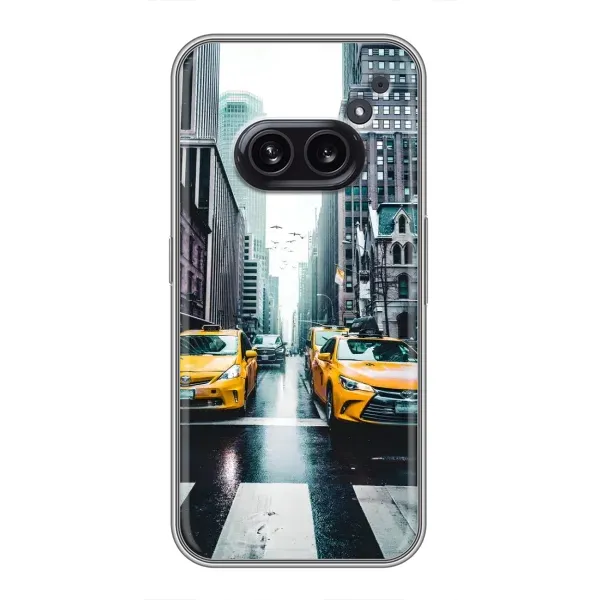 Чехол с рисунком «Такси» для Nothing Phone 2a Чехол с рисунком «Такси» для Nothing Phone 2a