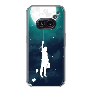 Чехол (ТПУ) с планетами на Nothing Phone 2a (To The moon)
