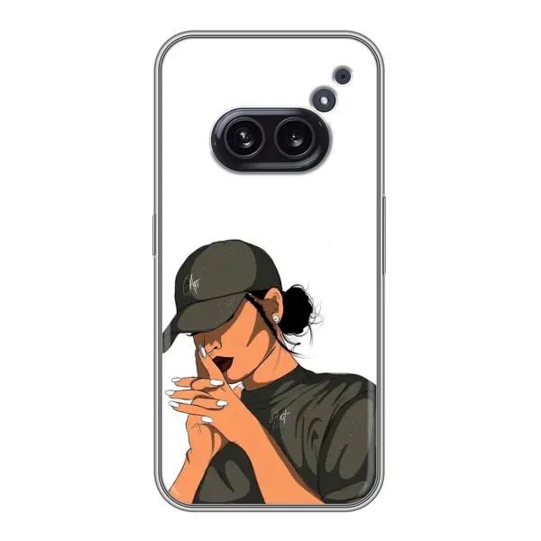 Чехол с рисунком «В зеленом» для Nothing Phone 2a Чехол с рисунком «В зеленом» для Nothing Phone 2a
