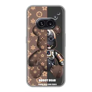 Силиконовый чехол для Nothing Phone 2a (Медмедь Луи Виттон)