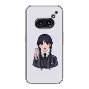 Чехлы с принтом Уэнсдей на Nothing Phone 2a (Вещь Венсдей)