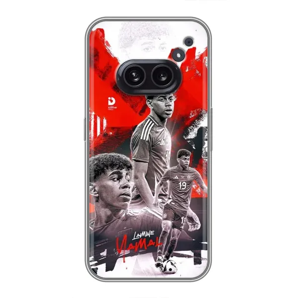Чехол с рисунком «Ямаль 19» для Nothing Phone 2a Чехол с рисунком «Ямаль 19» для Nothing Phone 2a