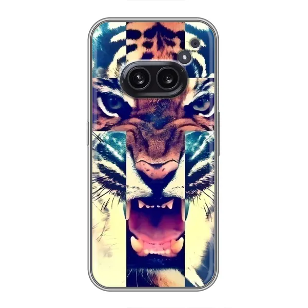 Чехол с рисунком «Яркий Тигр» для Nothing Phone 2a Чехол с рисунком «Яркий Тигр» для Nothing Phone 2a