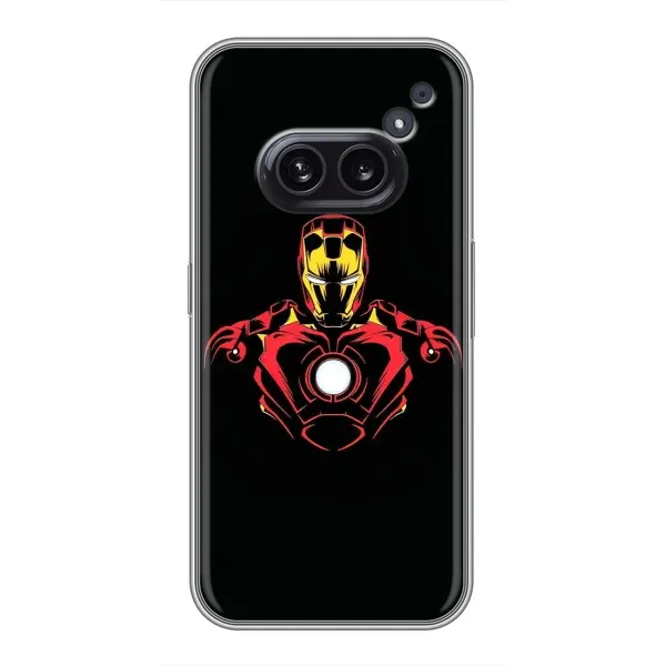 Чехол с рисунком «Железный человек» для Nothing Phone 2a Чехол с рисунком «Железный человек» для Nothing Phone 2a