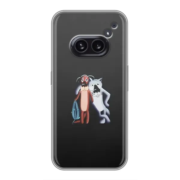 Чехол с рисунком «Шо, опять» для Nothing Phone 2a