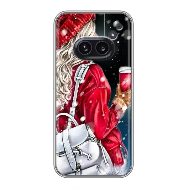 Чехол с рисунком «Зима пришла» для Nothing Phone 2a Чехол с рисунком «Зима пришла» для Nothing Phone 2a