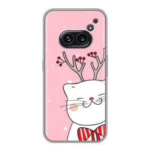 Чехол на тематику: Коты для Nothing Phone 2a (Зимний кот)