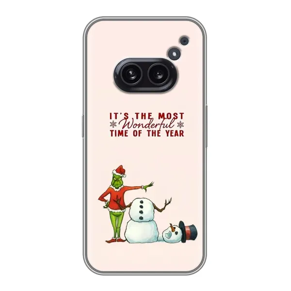 Чехол с рисунком «Злой Гринч» для Nothing Phone 2a Чехол с рисунком «Злой Гринч» для Nothing Phone 2a