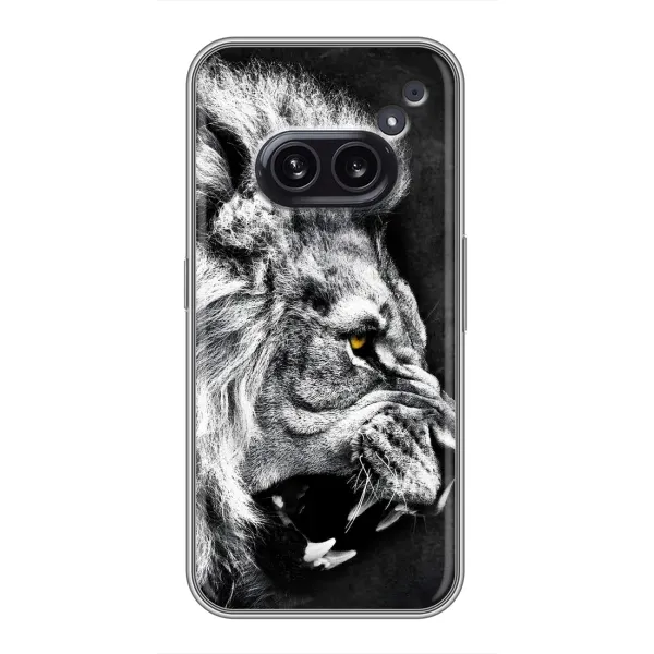Чехол с рисунком «Злой ЛЕВ» для Nothing Phone 2a