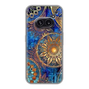 Чехлы со смыслом для Nothing Phone 2a (Золотые узоры)