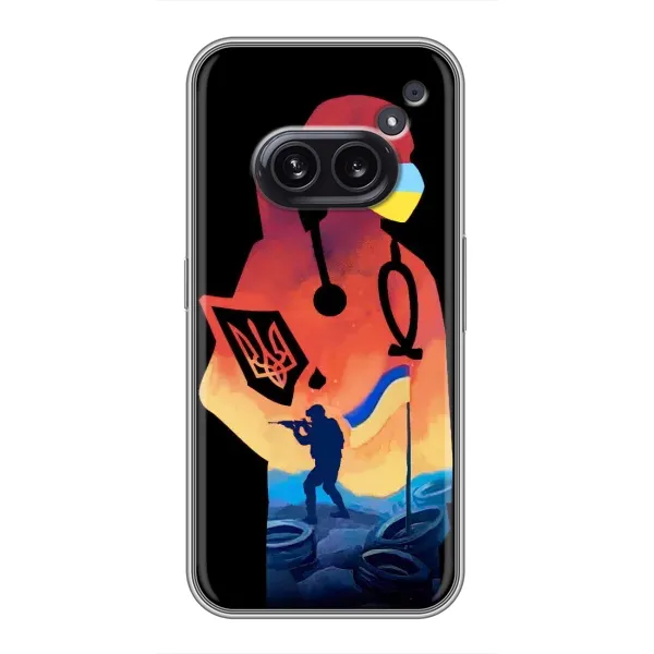 Чехол с рисунком «ЗСУ Врач» для Nothing Phone 2a Чехол с рисунком «ЗСУ Врач» для Nothing Phone 2a