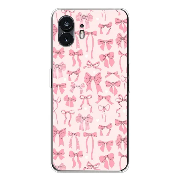 Чехол с рисунком «Фон бантики» для Nothing Phone 3 Чехол с рисунком «Фон бантики» для Nothing Phone 3