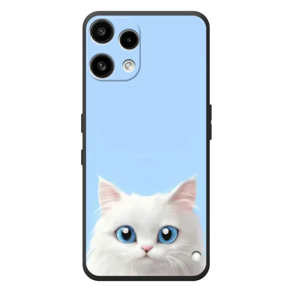 Чехол с рисунком «Белый кот» для Nothing Phone (3a) Lite Чехол с рисунком «Белый кот» для Nothing Phone (3a) Lite