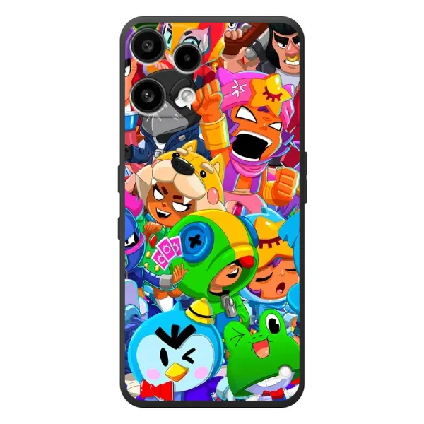 Чехол с рисунком «Brawl-Stars» для Nothing Phone (3a) Lite Чехол с рисунком «Brawl-Stars» для Nothing Phone (3a) Lite