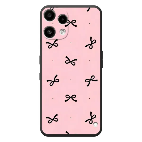 Чехол с рисунком «Черные бантики» для Nothing Phone (3a) Lite Чехол с рисунком «Черные бантики» для Nothing Phone (3a) Lite