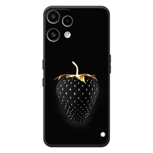 Чехол с изображением вкусной еды для Nothing Phone (3a) Lite (Чёрная клубника)