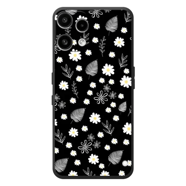 Чехол с рисунком «цветение на чорном» для Nothing Phone (3a) Lite Чехол с рисунком «цветение на чорном» для Nothing Phone (3a) Lite