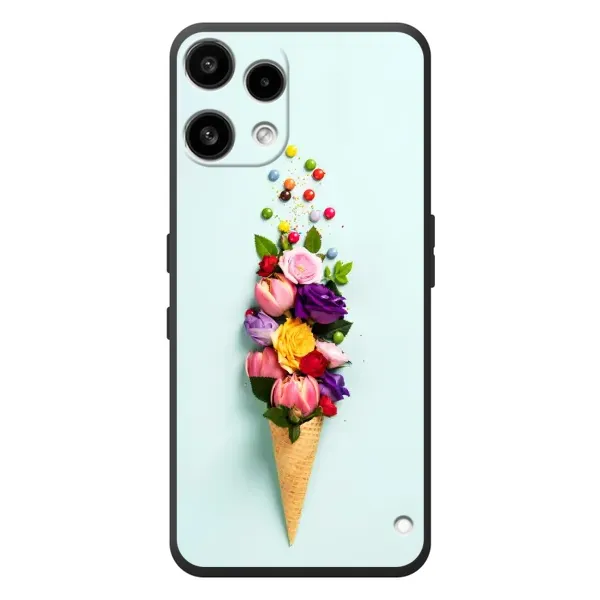 Чехол с рисунком «Цветок-мороженное» для Nothing Phone (3a) Lite Чехол с рисунком «Цветок-мороженное» для Nothing Phone (3a) Lite