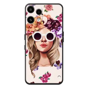 Чехол с картинкой Модные Девчонки Nothing Phone (3a) Lite (Девушка в очках)