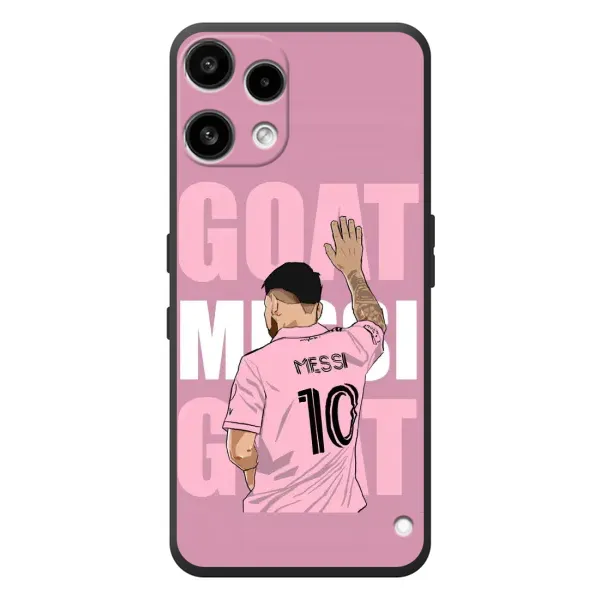 Чехол с рисунком «GOAT MESSI» для Nothing Phone (3a) Lite Чехол с рисунком «GOAT MESSI» для Nothing Phone (3a) Lite