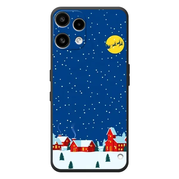 Чехол с рисунком «Город в снегу» для Nothing Phone (3a) Lite Чехол с рисунком «Город в снегу» для Nothing Phone (3a) Lite