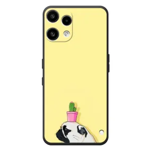 Бампер для Nothing Phone (3a) Lite з картинкою "Песики" (Кактус на голові)