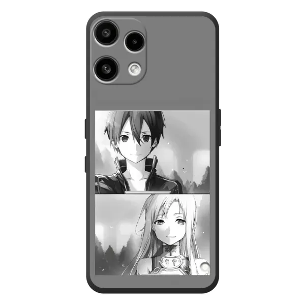 Чехол с рисунком «Кирито-Асуна» для Nothing Phone (3a) Lite Чехол с рисунком «Кирито-Асуна» для Nothing Phone (3a) Lite