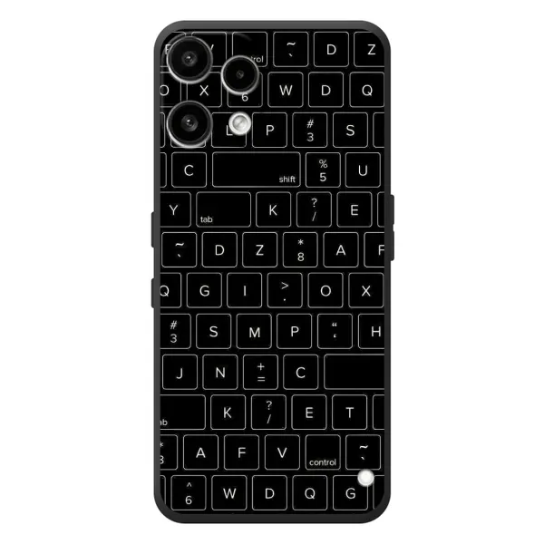 Чехол с рисунком «Клавиатура» для Nothing Phone (3a) Lite Чехол с рисунком «Клавиатура» для Nothing Phone (3a) Lite