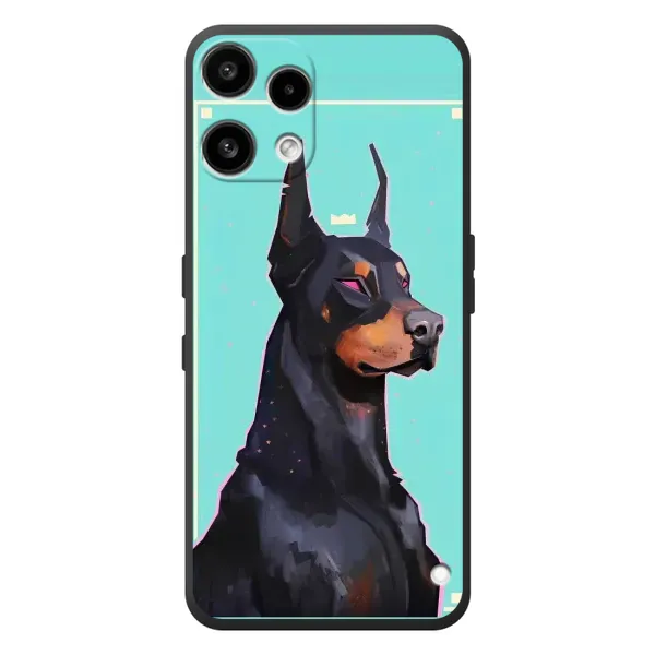 Чехол с рисунком «Король доберман» для Nothing Phone (3a) Lite Чехол с рисунком «Король доберман» для Nothing Phone (3a) Lite