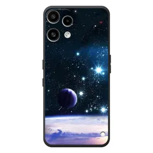 Чехол (ТПУ) с планетами на Nothing Phone (3a) Lite (Космический вид)
