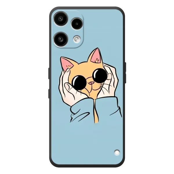 Чехол с рисунком «КОТИК в очках» для Nothing Phone (3a) Lite Чехол с рисунком «КОТИК в очках» для Nothing Phone (3a) Lite