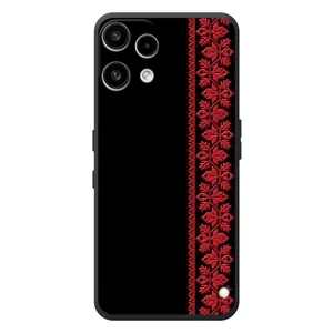 Силиконовый Чехол на Nothing Phone (3a) Lite (Красная Вышиванка)