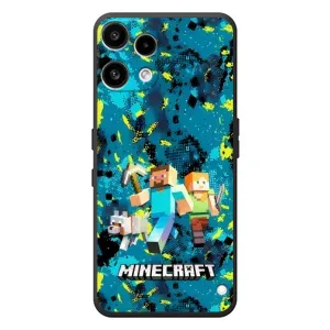Чехлы для Nothing Phone (3a) Lite (Персонажи Майн Крафт) (Майнкрафт)