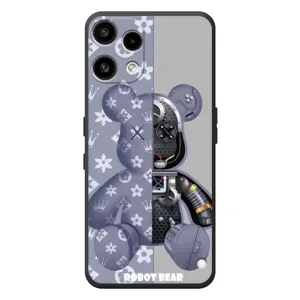 Силиконовый чехол для Nothing Phone (3a) Lite (Медведь Louis Vuitton)