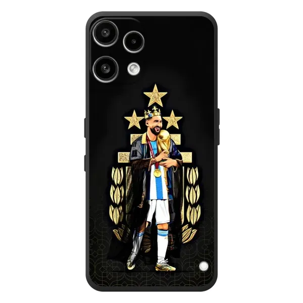 Чохол з малюнком «Мессі король» для Nothing Phone (3a) Lite Чохол з малюнком «Мессі король» для Nothing Phone (3a) Lite
