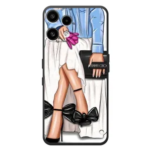 Силиконовый Чехол на Nothing Phone (3a) Lite с картинкой Стильных Девушек (Мода)