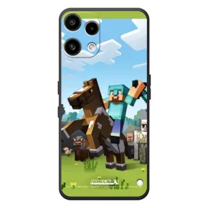 Чехлы для Nothing Phone (3a) Lite (Персонажи Майн Крафт) (На коне)