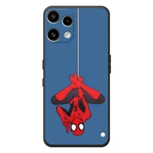 Чехол Супергерой Человека Паука на Nothing Phone (3a) Lite (На паутине)